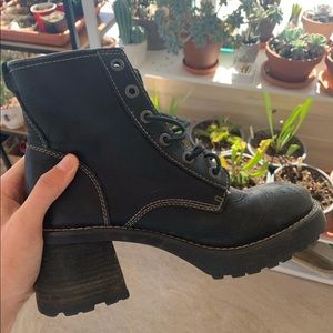 Vintage combat boots